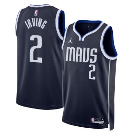 Camiseta Hombre NBA Dallas Mavericks Kyrie Irving 2 2022-23 Jordan Statement Edition Navy Swingman